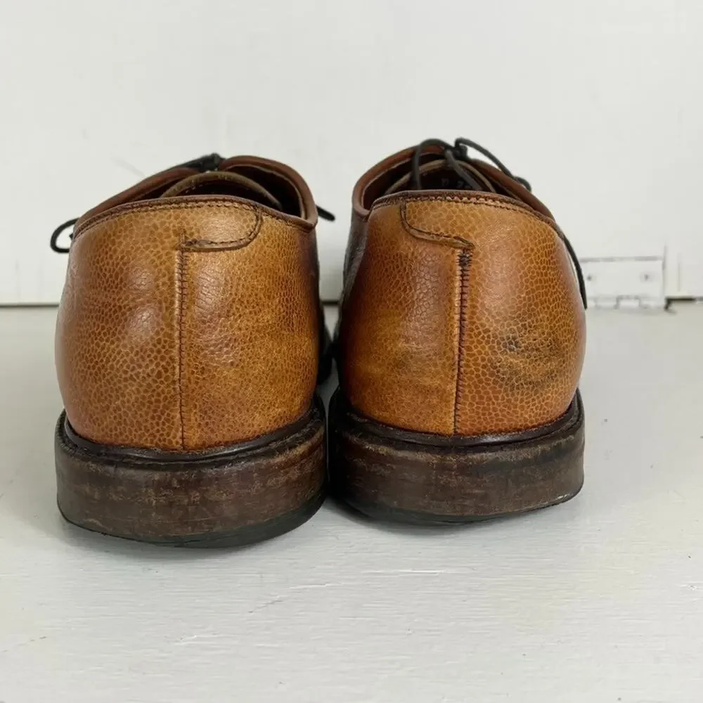 Allen Edmonds Fullerton Mens Size 10 Brown Leather Oxford Dress Shoes